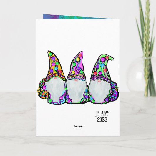 GNOME DANKESKARTE (Rückseite)