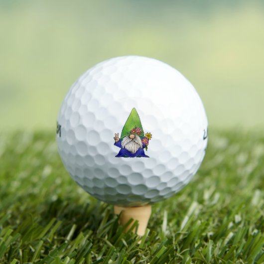 Gnome Day Hippy Golfball (Insitu T-Shirt)