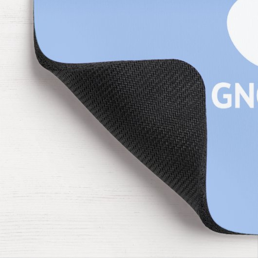 Gnome De-Blau Mousepad (Ecke)