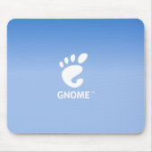 Gnome De-Blau Mousepad (Vorne)