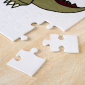 Gnome, der Monster isst Puzzle (Seite)