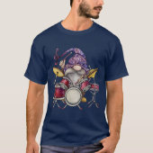 Gnome Drummer T-Shirt (Vorderseite)