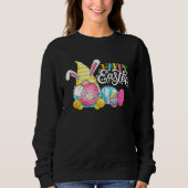 Gnome Easter Hug Egg Bunny Gnome Spring Gnomies Ha Sweatshirt (Vorderseite)