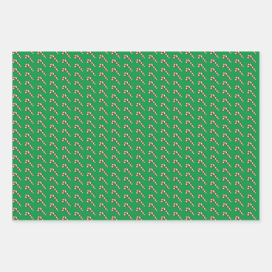 Gnome Elf Wrapping Paper Flat Sheet Set 3 Geschenkpapier Set (Vorderseite 3)