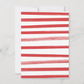 Gnome Elfed Up Friendsmas Weihnachtsfeier Einladung (Rückseite)