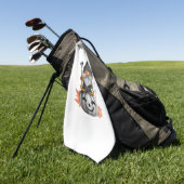 Gnome-Erntedank Golfhandtuch (Gras)