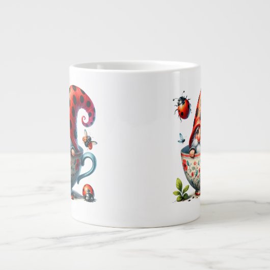 Gnome - Extra große Tasse (Vorderseite)
