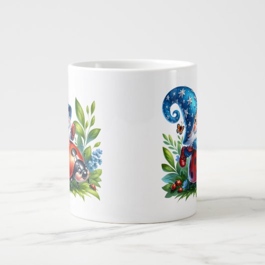 Gnome - Extra große Tasse (Vorderseite)