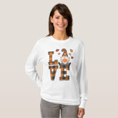 Gnome Fall Liebe T - Shirt Frauen (Vorne ganz)