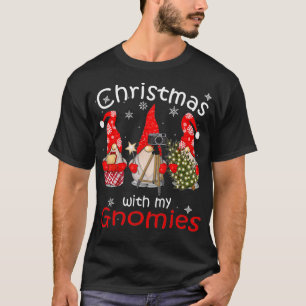 Gnome Familie Weihnachten für Frauen Männer Gnomie T-Shirt