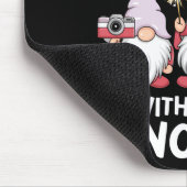 Gnome Family Christmas Chillin With My Gnomies _1 Mousepad (Ecke)