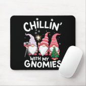 Gnome Family Christmas Chillin With My Gnomies _1 Mousepad (Mit Mouse)