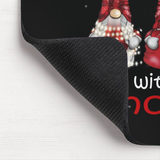 Gnome Family Christmas für Frauen Männer - Buffalo Mousepad (Ecke)