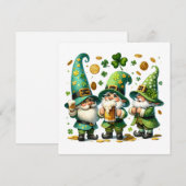 Gnome-Festivität Feiertagskarte (Vorne/Hinten)