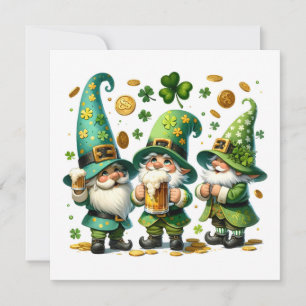 Gnome-Festivität Feiertagskarte