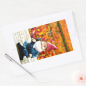 Gnome Field Rechteckiger Aufkleber (Umschlag)