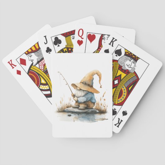 Gnome Fishing Cards Spielkarten (Rückseite)