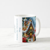 Gnome for Christmas Personalized Kaffeetasse (VorderseiteRechts)