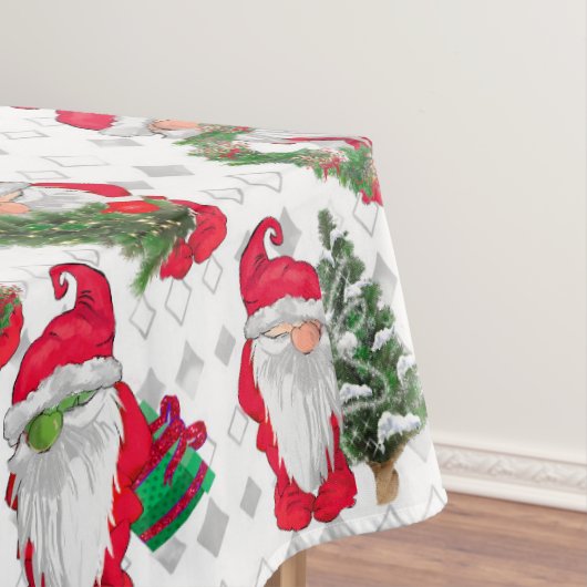 Gnome For Christmas Tischdecke (Beispiel)