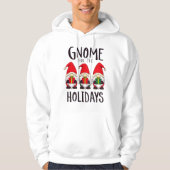 Gnome for the Holidays Christmas Hoodie (Vorderseite)