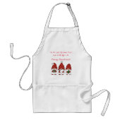 "Gnome for the Holidays" Schürze (Vorne)