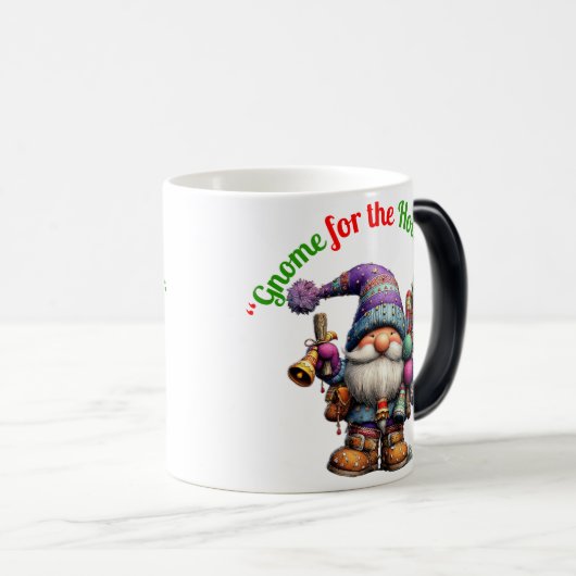 Gnome For The Holidays Verwandlungstasse (VorderseiteRechts)