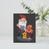 Gnome-Foto-Design Postkarte (Stehend Vorderseite)