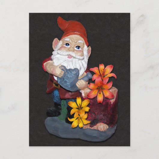 Gnome-Foto-Design Postkarte (Vorderseite)