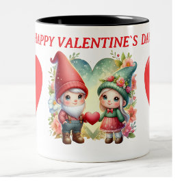 Gnome-Foto Zweifarbige Tasse