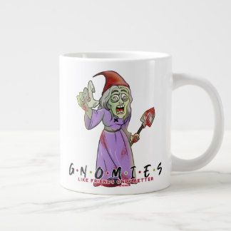 Gnome Friends Hexch Zombie Jumbo-Tasse