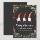 Gnome Frohe Weihnachten (Vorne/Hinten)