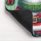 Gnome Frohe Weihnachten Mousepad (Ecke)