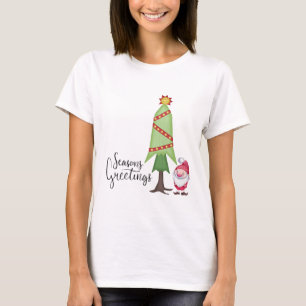 Gnome Frohen Festtage T-Shirt