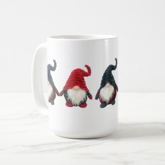 GNOME FUN TASSE FÜR CHRISTMAS/GANZES JAHR (Vorderseite Links)