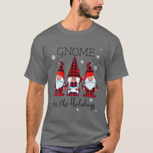 Gnome für das Holidays Buffalo Kariert 3 Sterne C T-Shirt