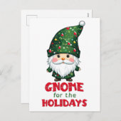 Gnome für den Urlaub Funny & Adorge Weihnachten (Vorne/Hinten)