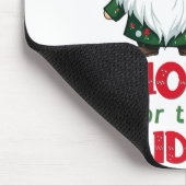 Gnome für den Urlaub Funny & Adorge Weihnachten Mousepad (Ecke)