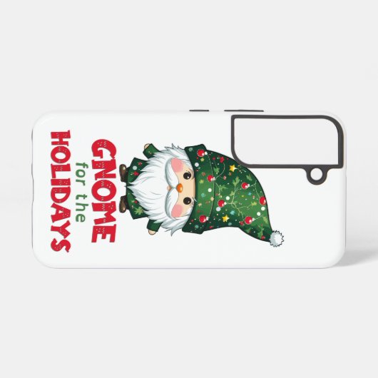 Gnome für den Urlaub Funny & Adorge Weihnachten Samsung Galaxy Hülle (Rückseite (Horizontal))