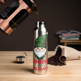 Gnome für den Urlaub Funny & Adorge Weihnachten Trinkflasche
