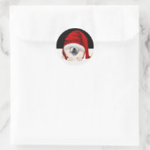 GNOME für die Chowlidays-Crew-Chow-Aufkleber Runder Aufkleber (Tasche)