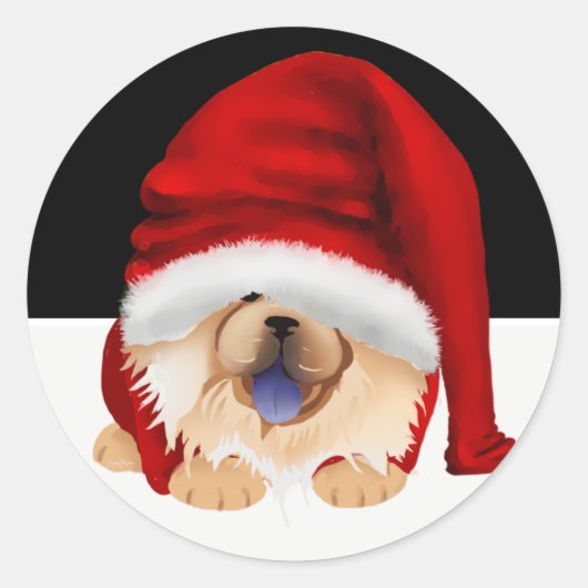 GNOME für die Chowlidays Red Chow Aufkleber (Vorderseite)