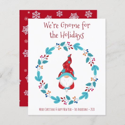 Gnome für die Elf-Blumenausweis (Vorne/Hinten)