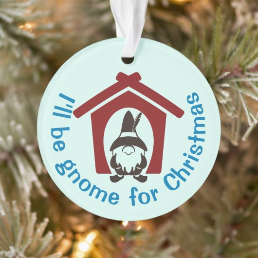 Gnome für die Weihnachtsfarben Ornament (Baum)