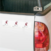 Gnome für Feiertage Autoaufkleber (Auf Lkw)