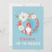 Gnome für Feiertage Feiertagskarte (Vorderseite)