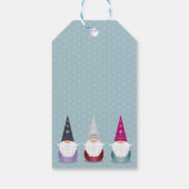 Gnome für Ferien Geschenkanhänger (Rückseite)