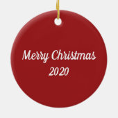 Gnome für Ferien Keramik Ornament (Hinten)