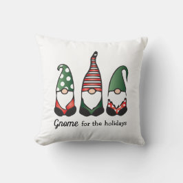 Gnome für Ferien Kissen