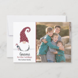 Gnome für Holiday skandinavische Tomte Design Einladung