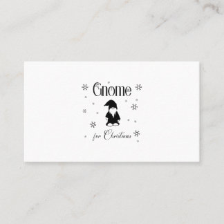 Gnome für Weihnachten 2 Visitenkarte